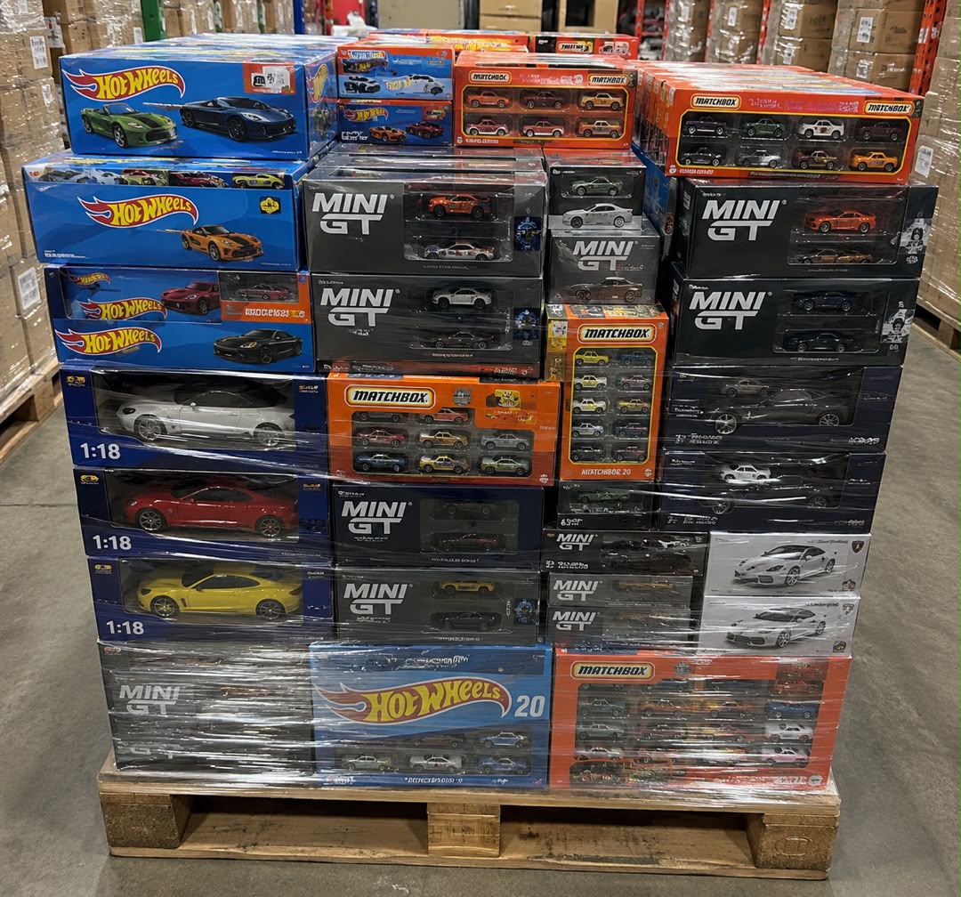 Mixed Die-Cast Model Car Pallet