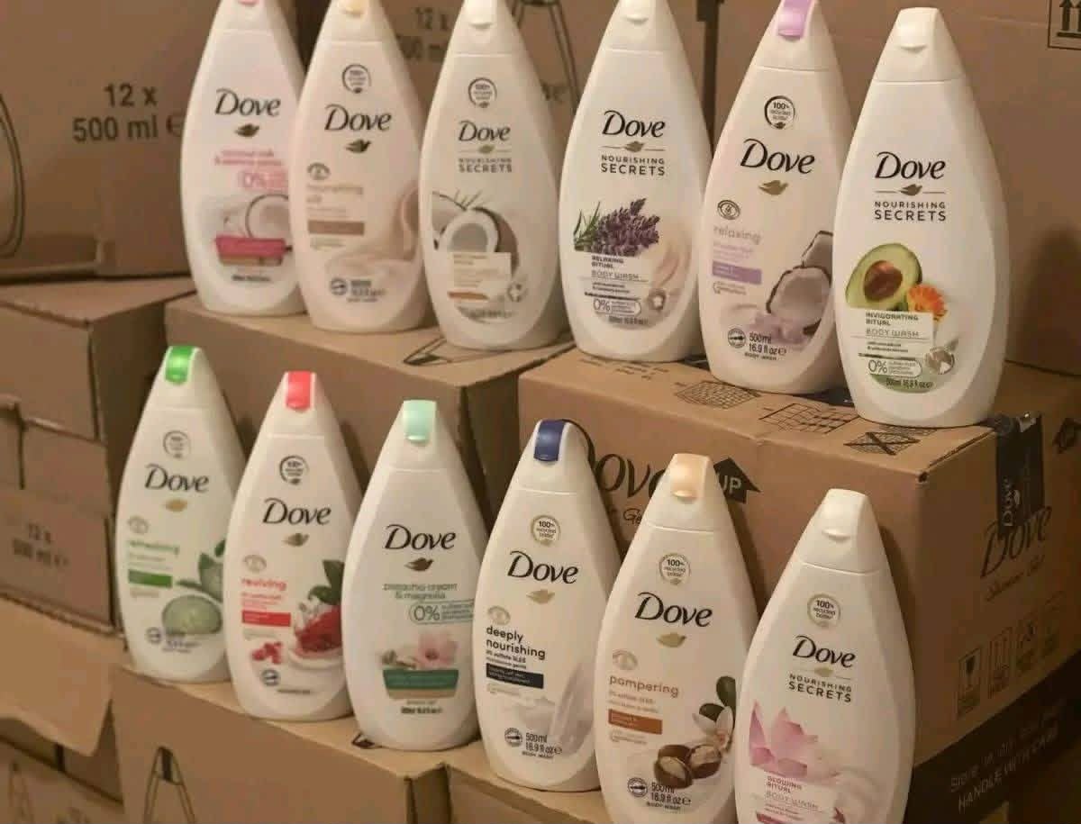 Dove Body Wash Bulk Pallet